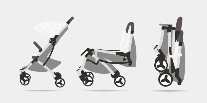 Детская коляска трансформер Xiaomi BEBEHOO START